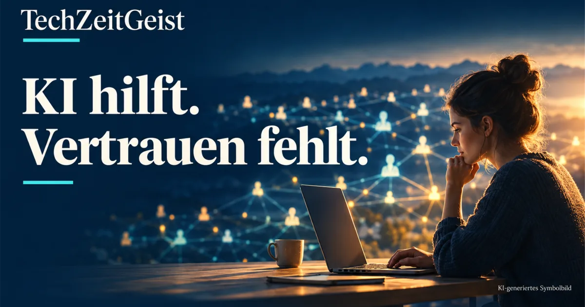 KI im Alltag: Warum persönlicher Nutzen und gesellschaftliche Sorge zusammenpassen