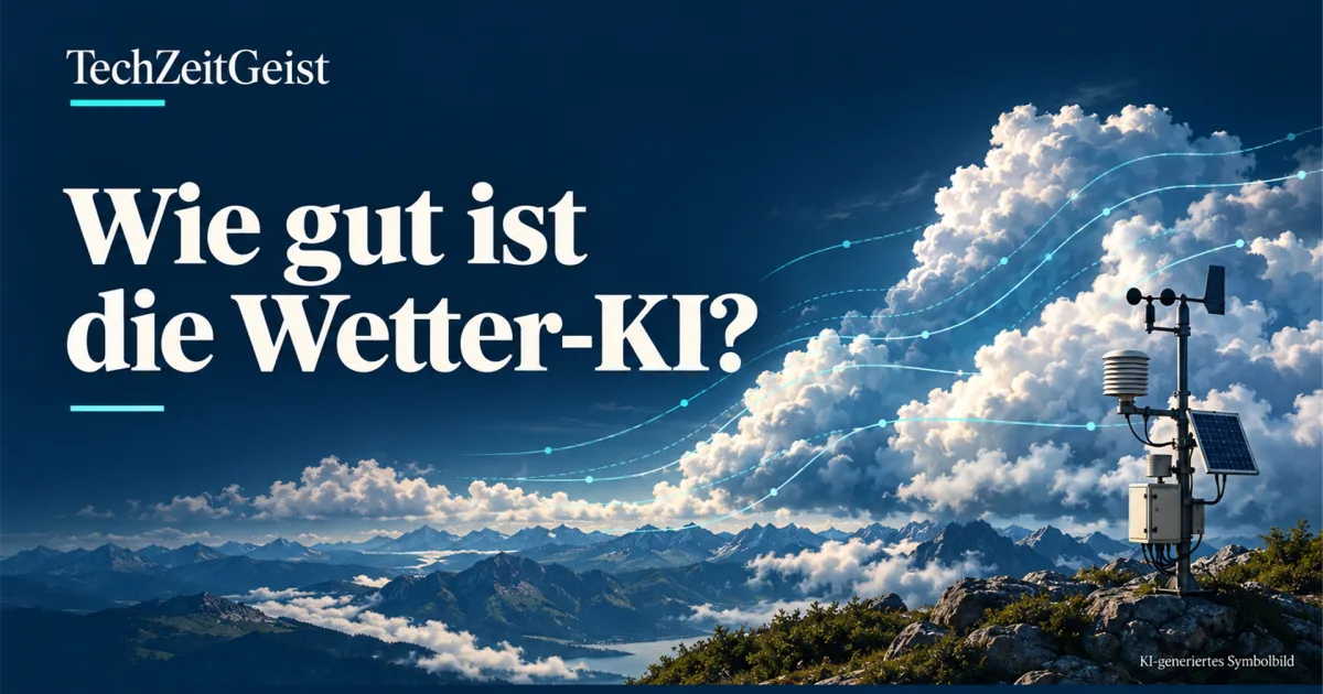 KI-Wetterprognosen: Warum ein besserer Durchschnitt noch keine bessere Vorhersage bedeutet
