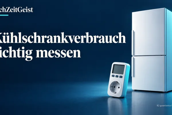Kühlschrank-Stromverbrauch messen: In sieben Tagen zu brauchbaren Werten