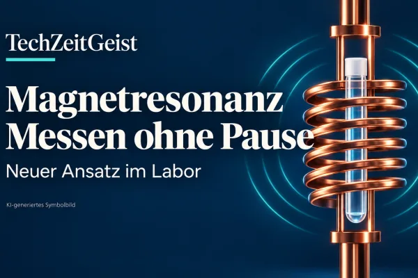 Magnetresonanz: Stuttgarter Team misst schon während der Anregung