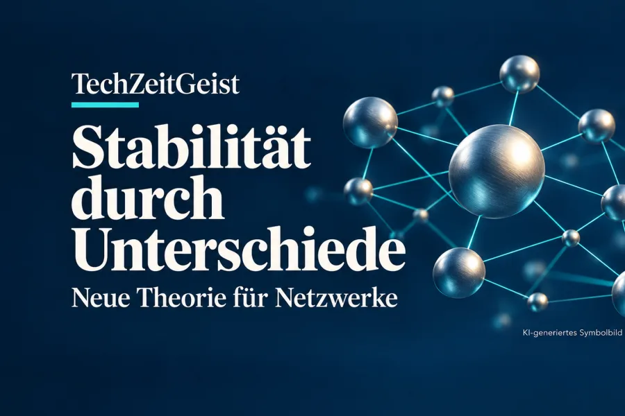 Neue Netzwerktheorie zeigt, wann Unterschiede stabilisieren