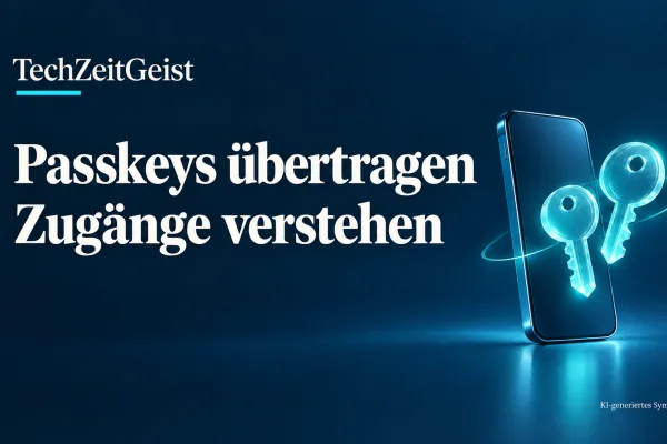 Passkeys wechseln den Tresor: Warum Kopien neue Verantwortung schaffen