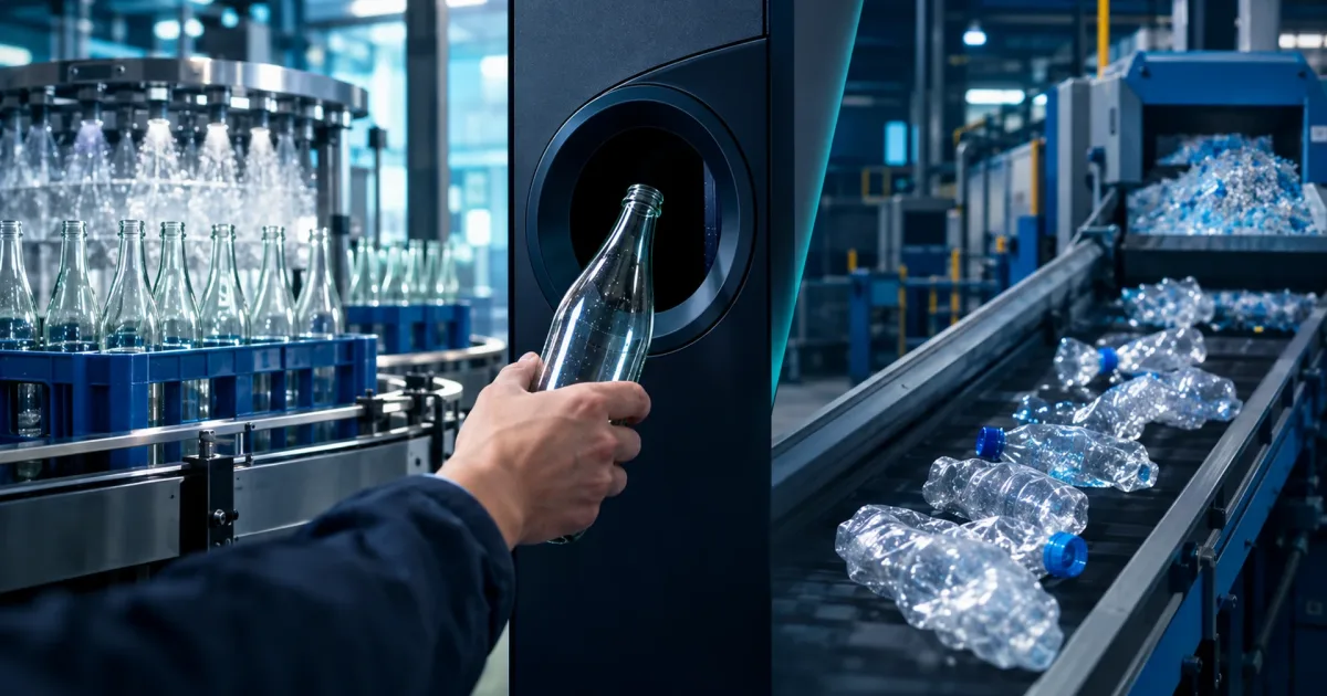 Die Pfandflasche mit nur einem Leben: Warum Rückgabe noch kein Mehrweg ist
