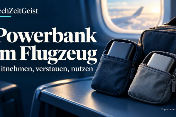 Powerbank im Flugzeug: Was bei Lufthansa und Ryanair erlaubt ist