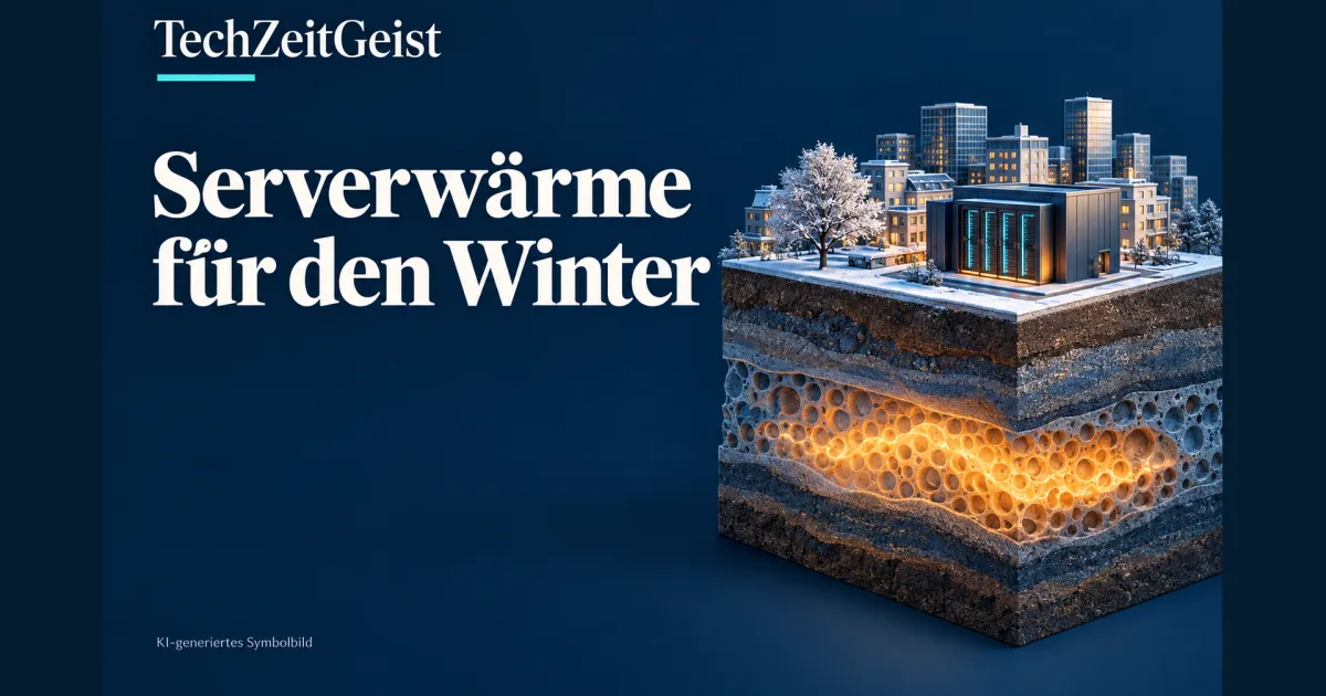 Serverwärme für den Winter: Warum der Untergrund über den Nutzen mitentscheidet