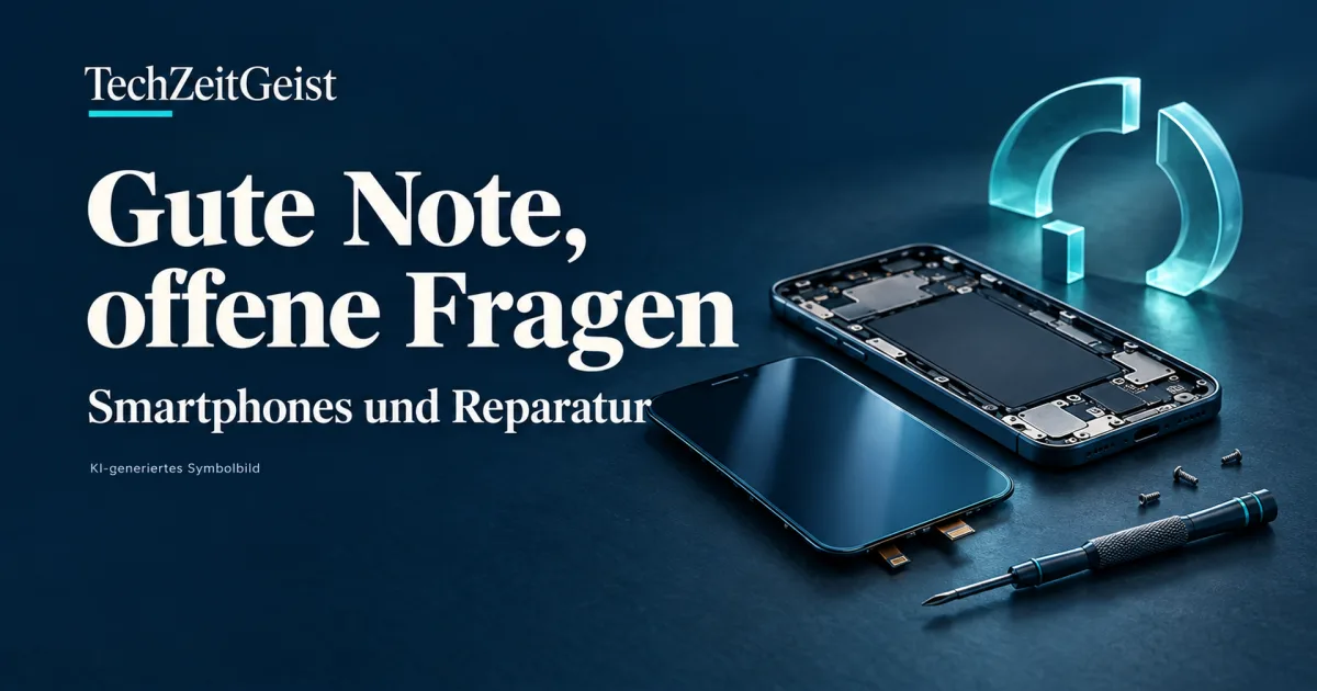 Smartphone-Reparaturnoten: Gute Werte, fehlende Informationen
