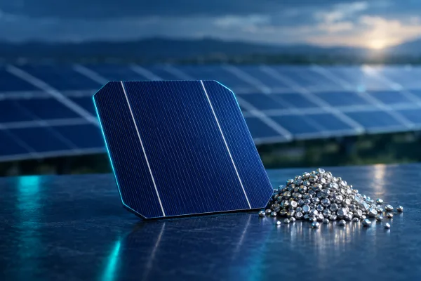 Mehr Solaranlagen, weniger Silberbedarf: Wie beides zusammenpasst