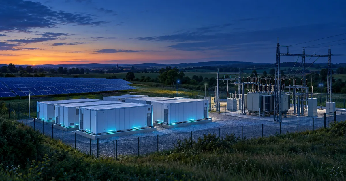 Mehr Solarstrom durchs gleiche Netz: Studie zeigt, was große Batterien ändern könnten