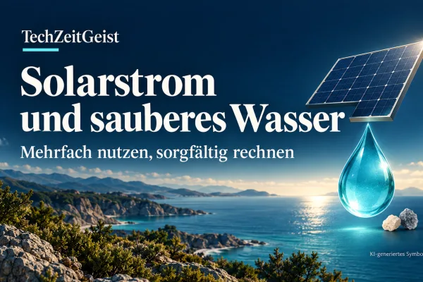 Solarstrom und Wasser: Mehrfachnutzung braucht mehr als gute Erträge