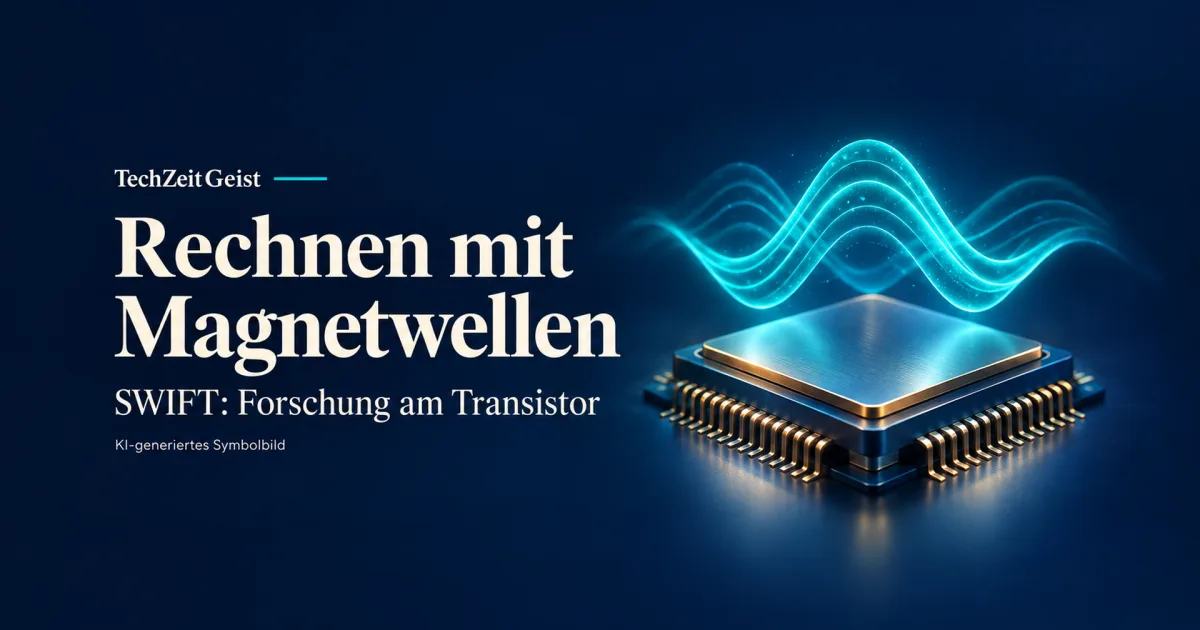 US-Forschungsprojekt SWIFT soll mit Magnetwellen sparsamer rechnen