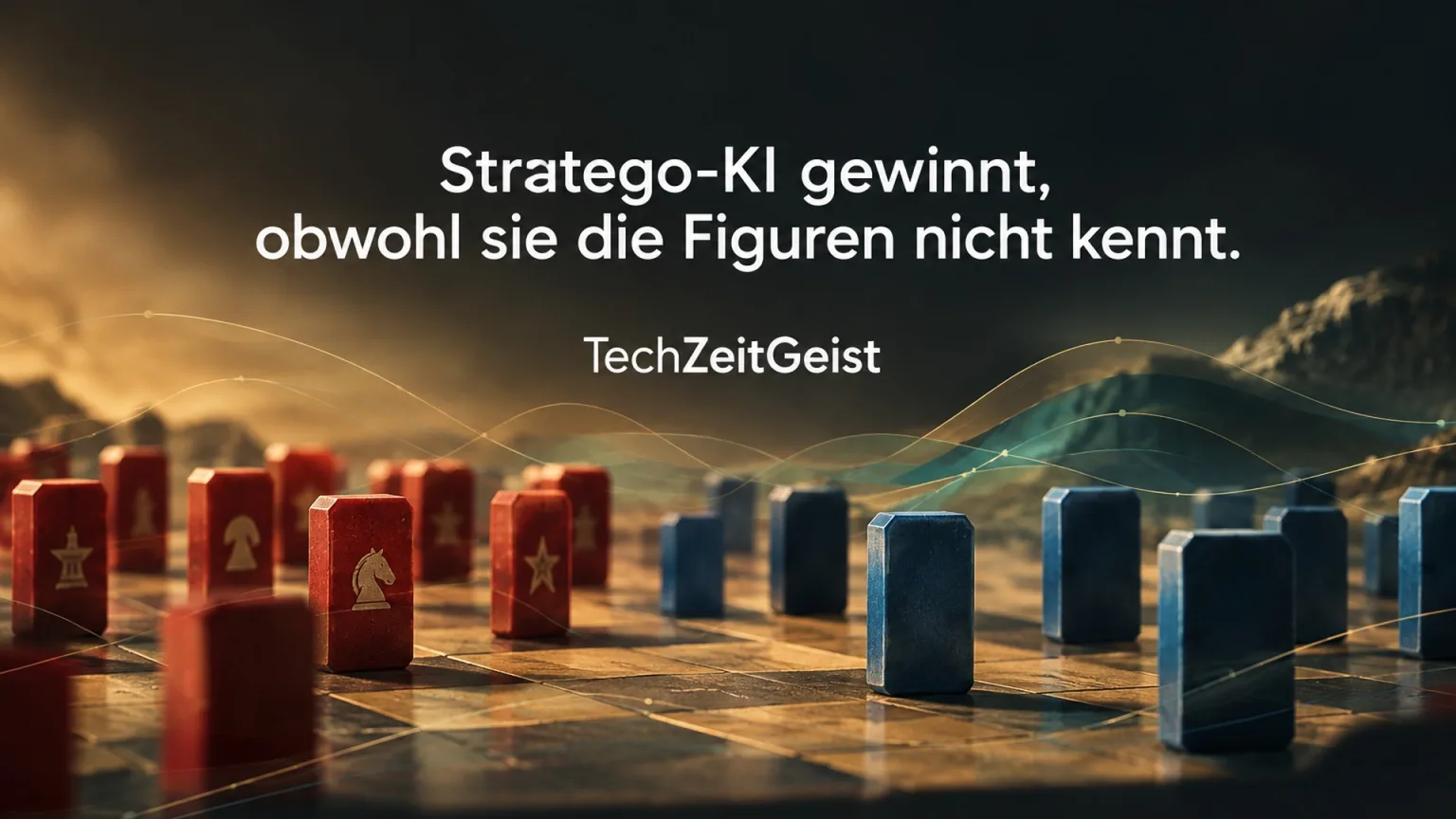 Verdeckte Spielsteine mit der Artikelüberschrift und TechZeitGeist