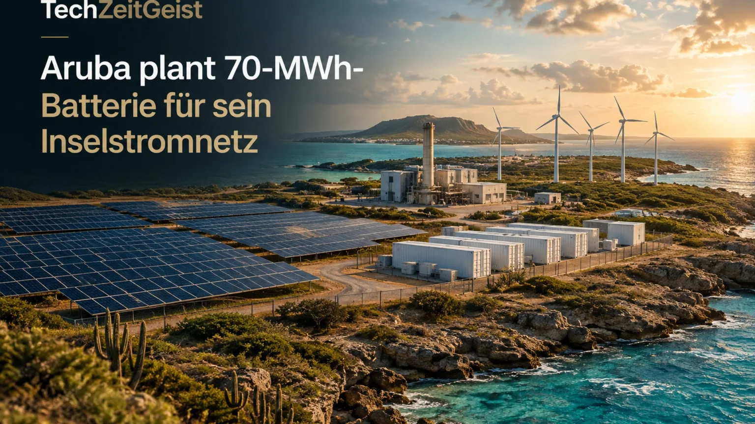 Inselstromnetz mit Batteriespeicher