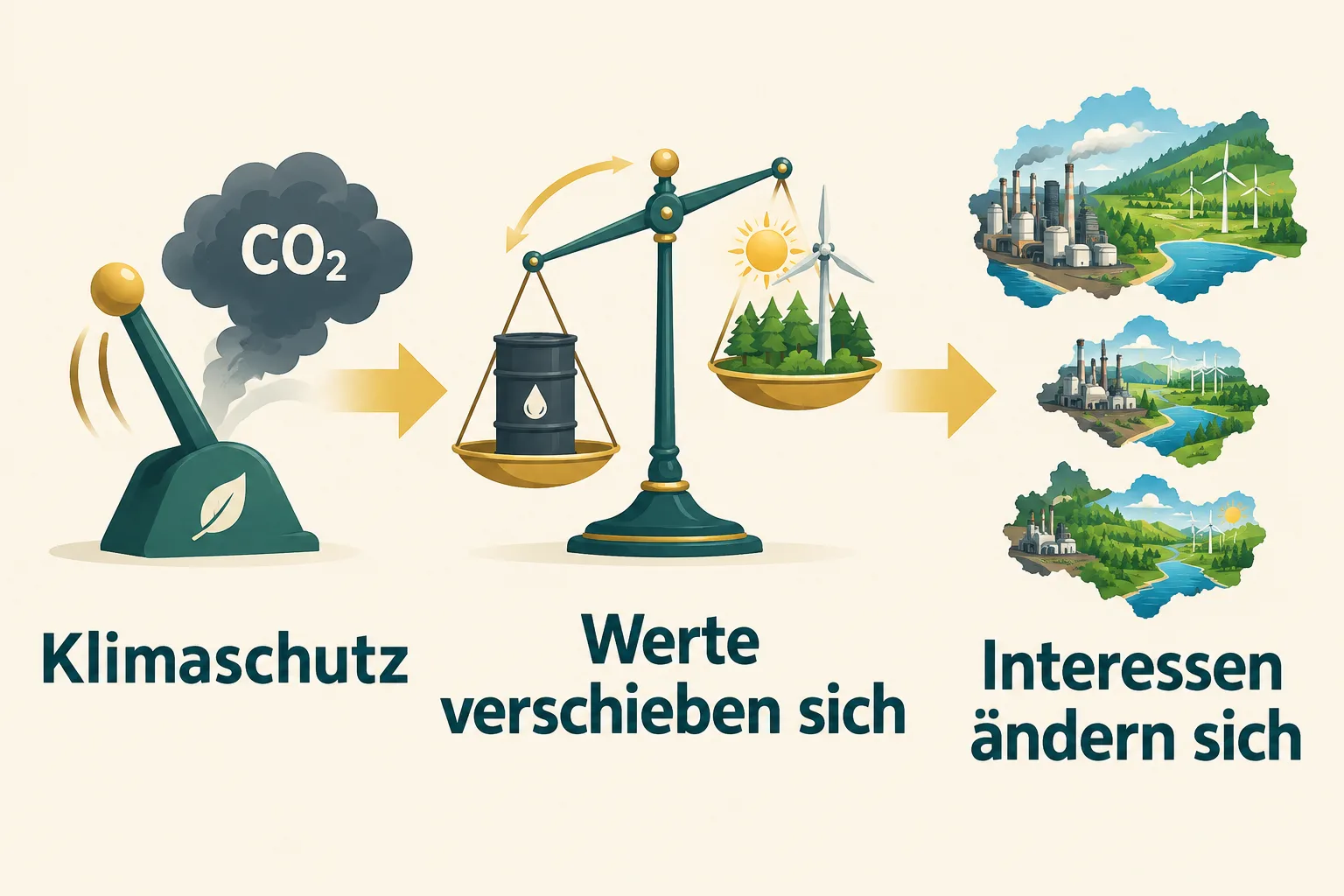 Klimaschutz verändert den Wert fossiler und erneuerbarer Ressourcen und damit nationale Interessen