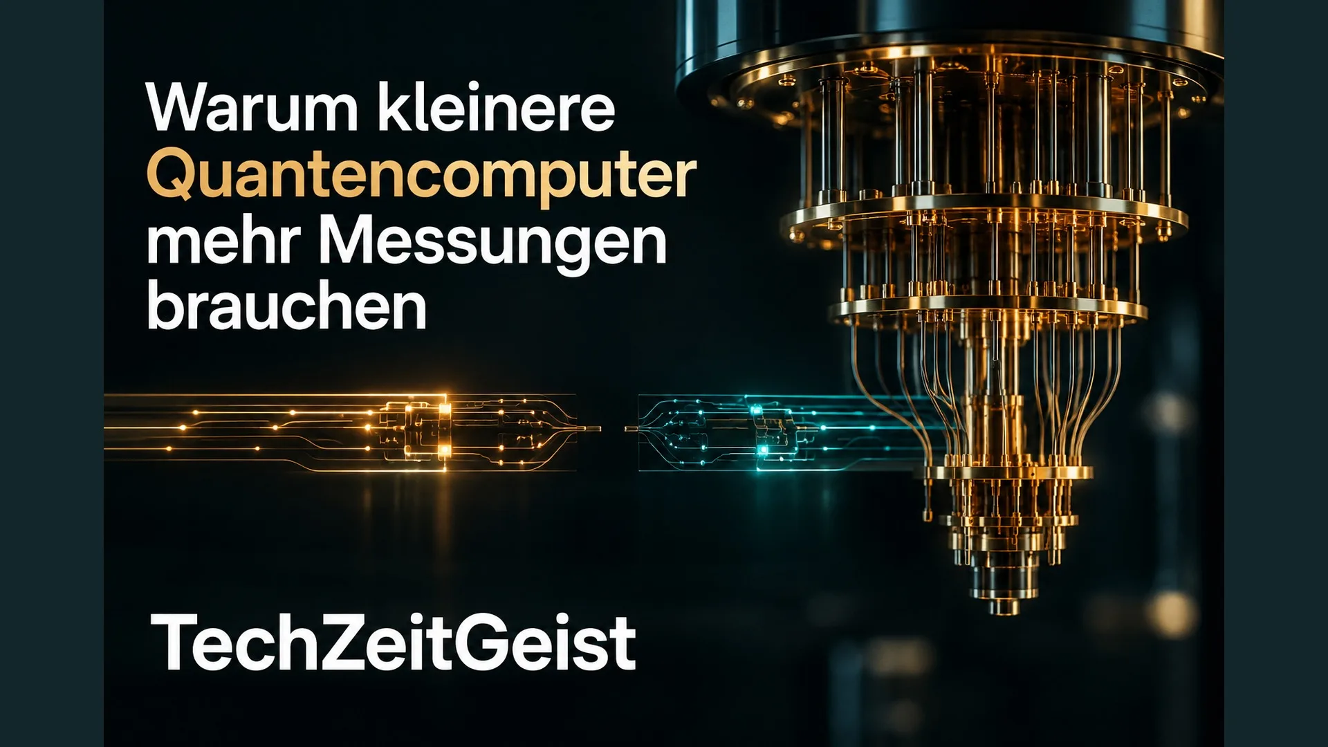 Quantenprozessor mit Artikelüberschrift